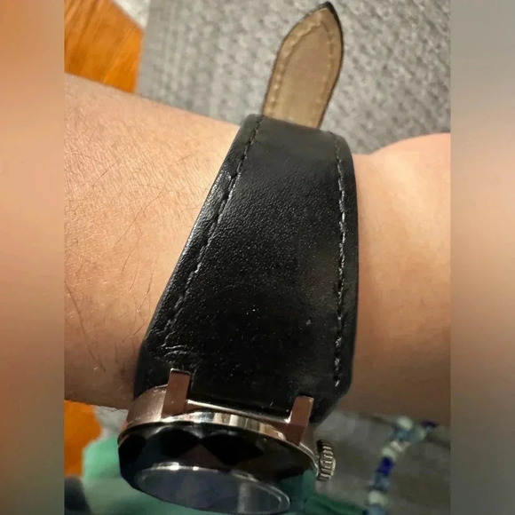 Swarovski watch with genuine leather - Picture 6 of 8